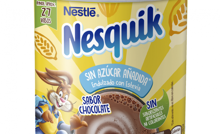  NESQUIK® ahora sin azúcar añadida