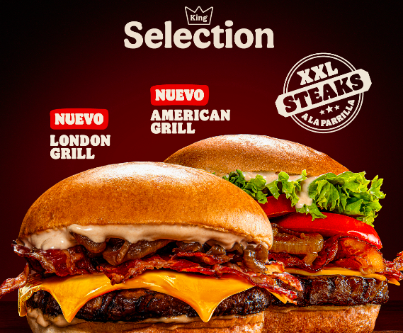  King Selection la nueva hamburguesa XXL