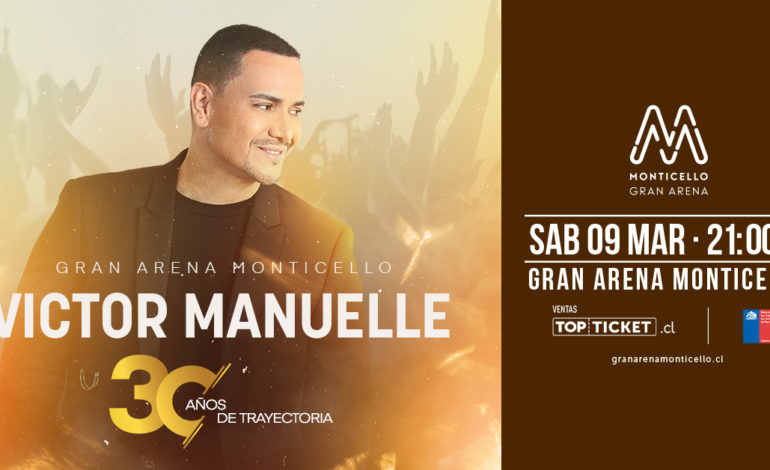  Victor Manuelle llega a Gran Arena Monticello para celebrar 30 años de carrera musical