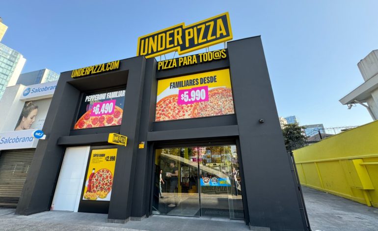  Under Pizza se amplía y llega a Apoquindo